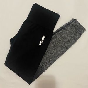 Gymshark Adapt Seamless highwaisted ombré leggings - black/grey